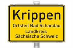 Willkommen in Bad Schandaus Ortsteil Krippen